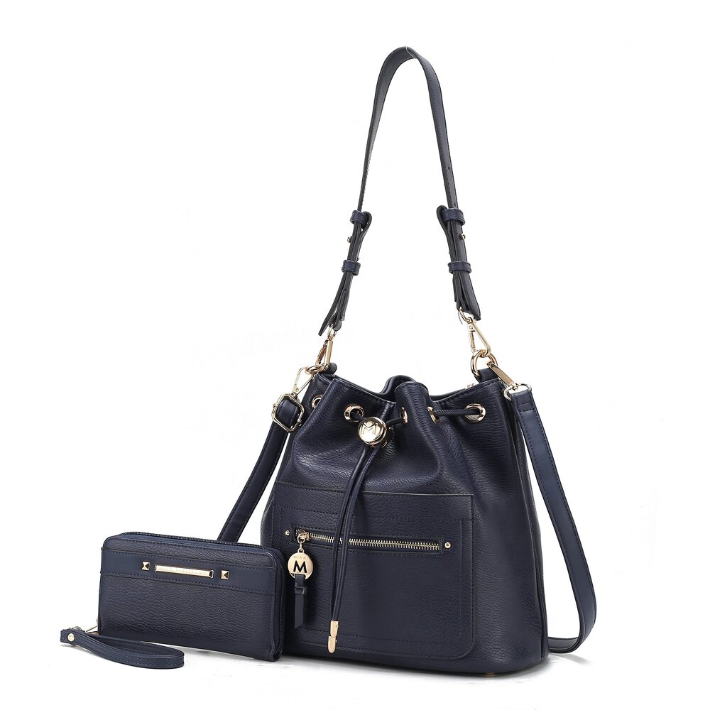 6492 Crossbody Bucket Bag , Drawstring Hobo Shoulder Bags Fashion Handbag